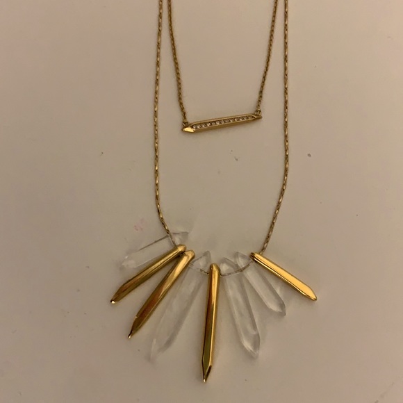 Stella & Dot Rebel Cluster Necklace - Picture 4 of 5